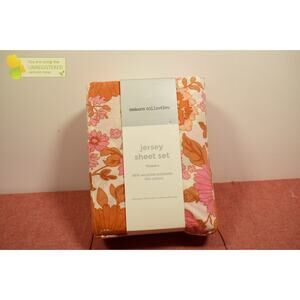 #Makers Collective Teen Twin Floral Print Jersey Sheet Set*#